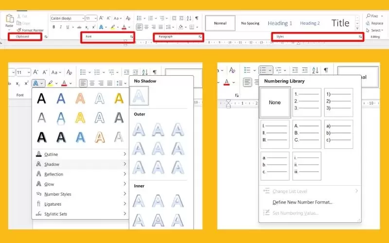 cách sử dụng word 2016