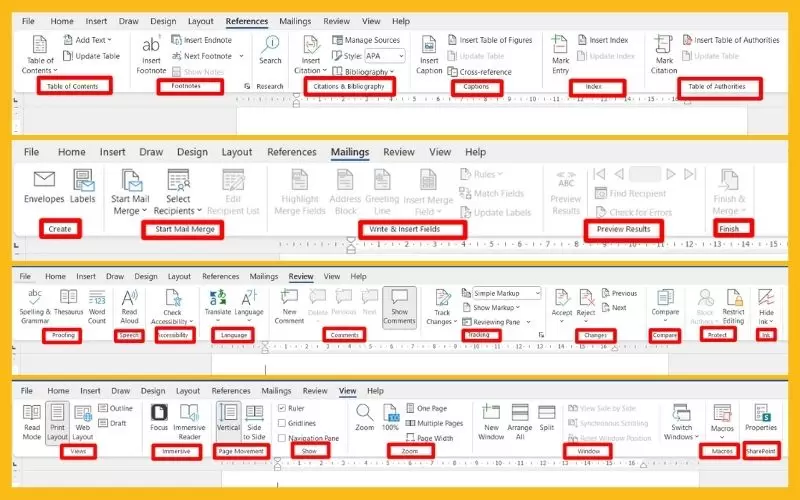 cách sử dụng word 2016