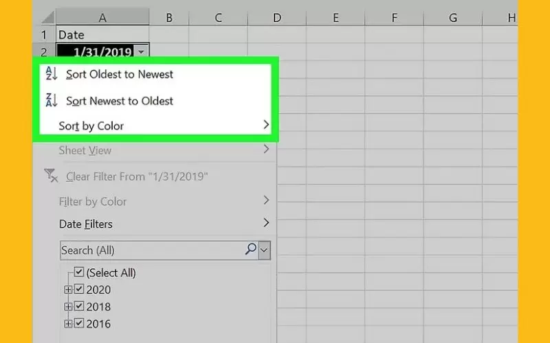 hướng dẫn sử dụng excel
