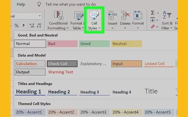 cách sử dụng excel thành thạo