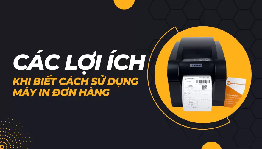 cách sử dụng máy in đơn hàng
