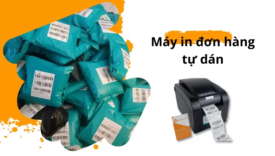 máy in đơn hàng tự dán