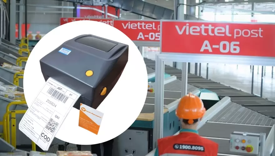 Máy in đơn hàng Viettel Post