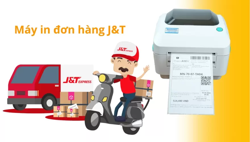 máy in đơn hàng J&T