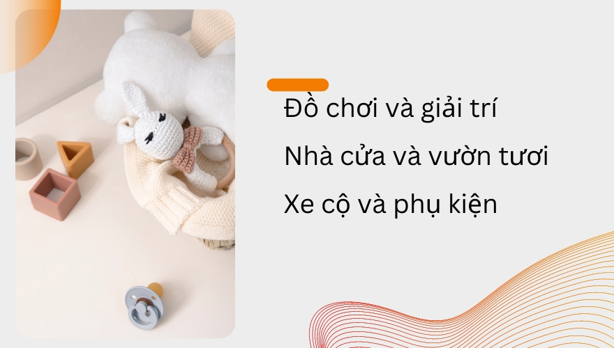 các mặt hàng tham khảo bán trên shopee