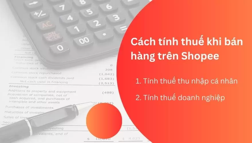 cach tinh thue khi ban hang tren shopee