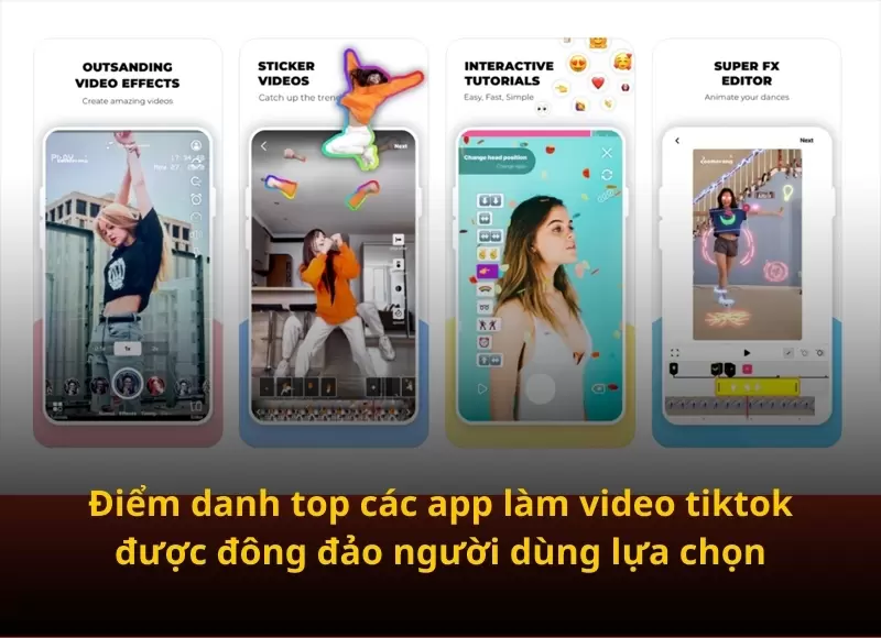 app làm video tiktok