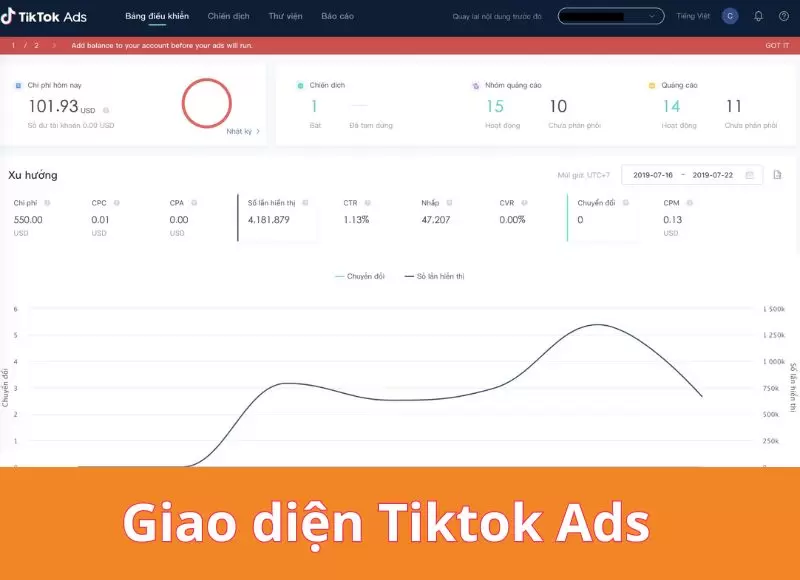 cách chạy quảng cáo tiktok