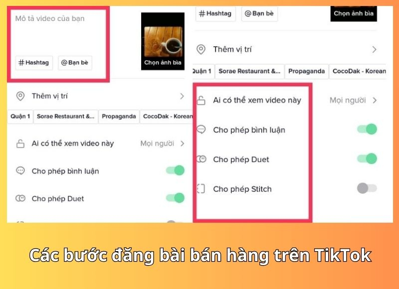 cách đăng bài bán hàng trên tiktok