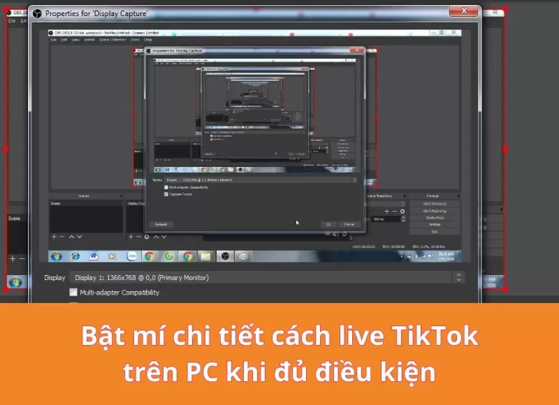 Bật mí chi tiết cách live TikTok trên PC khi đủ điều kiện