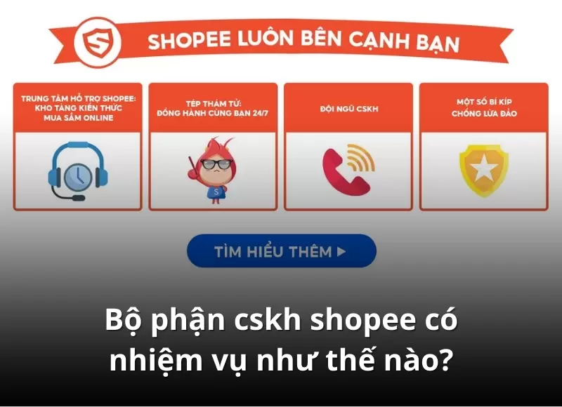 chăm sóc khách hàng shopee