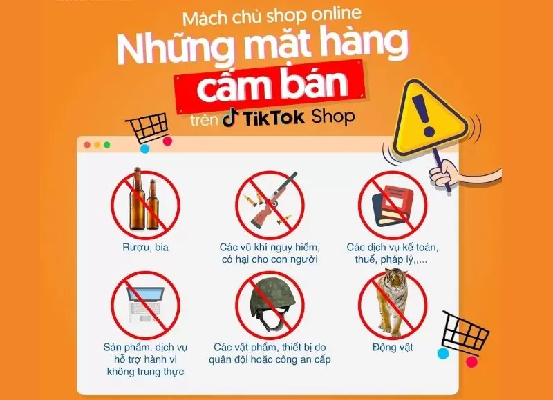Chính sách bán hàng trên TikTok