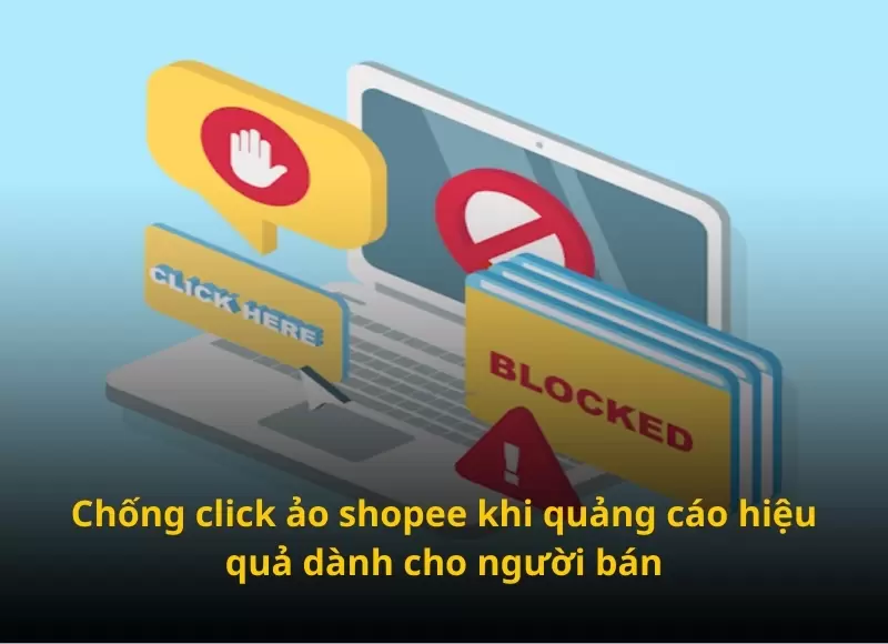 click ảo shopee