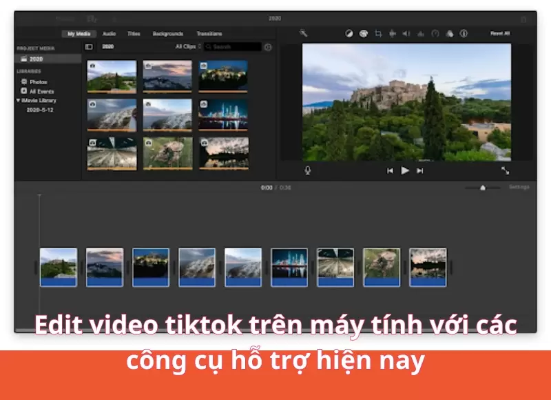 cách edit video tik tok trên máy tính