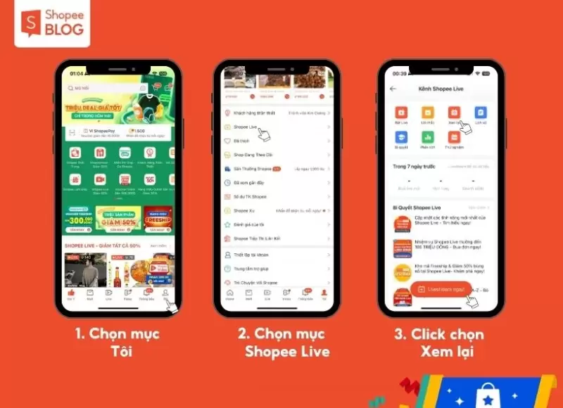 Hướng dẫn livestream shopee bằng ứng dụng Shopee