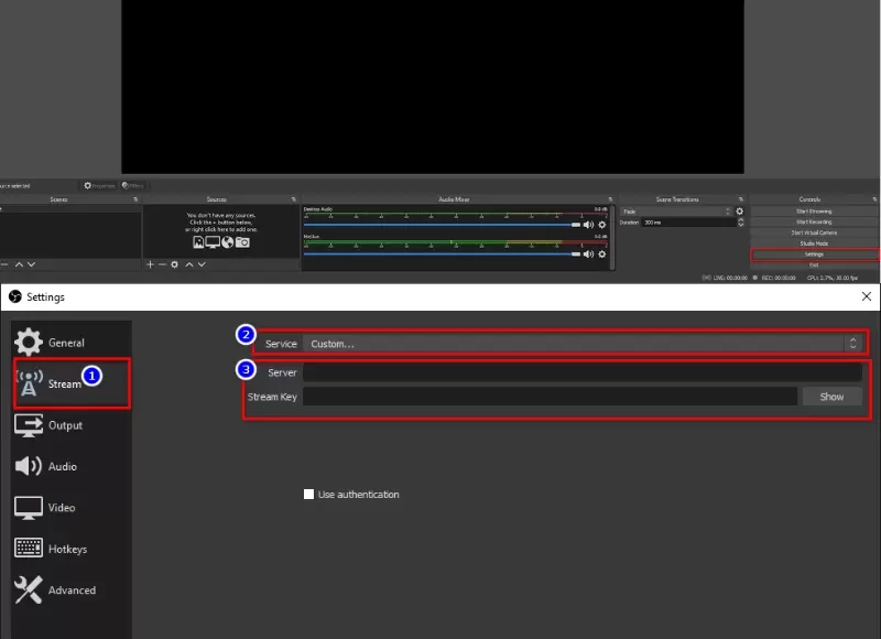 livestream shopee trên máy tính