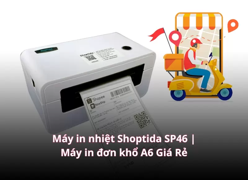 máy in nhiệt đơn hàng shopee