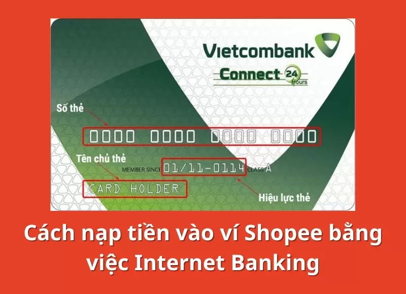 nạp tiền vào ví shopee