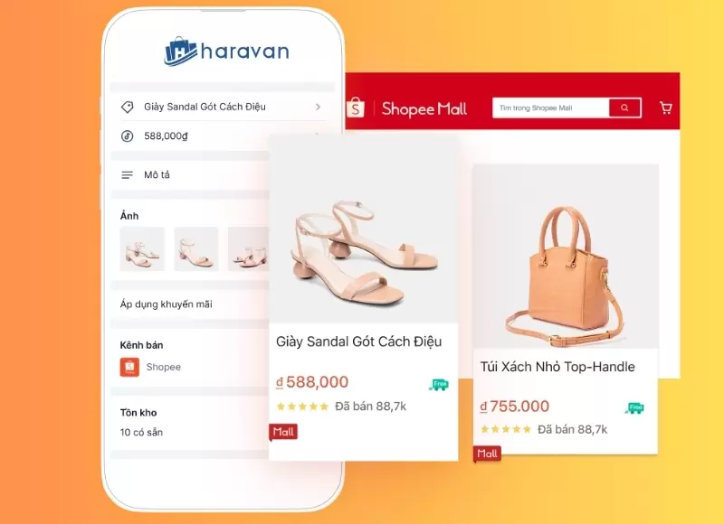 phần mềm quản lý đơn hàng shopee