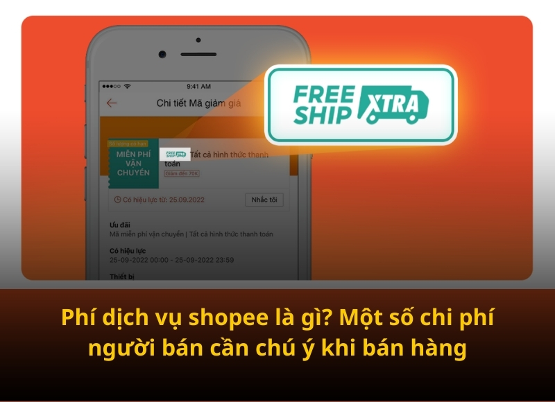 phí dịch vụ shopee