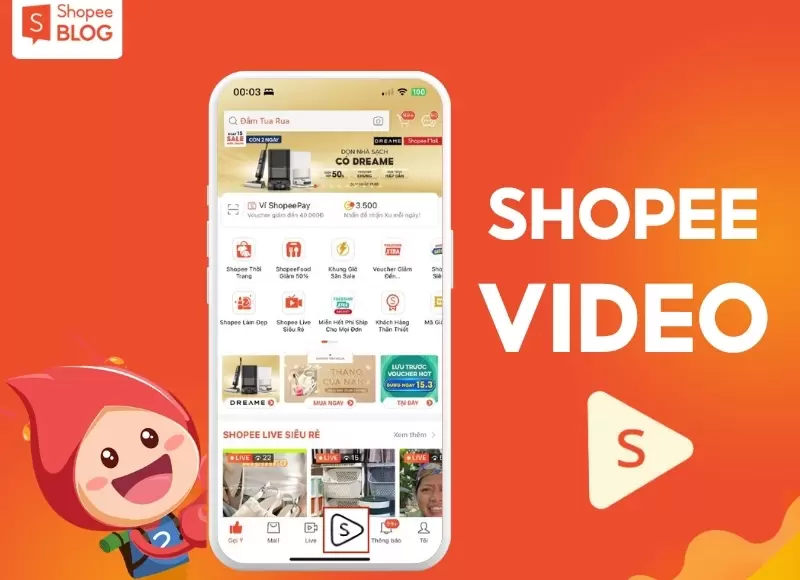 cách đăng video lên shopee