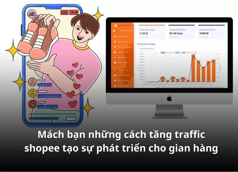 tăng traffic shopee