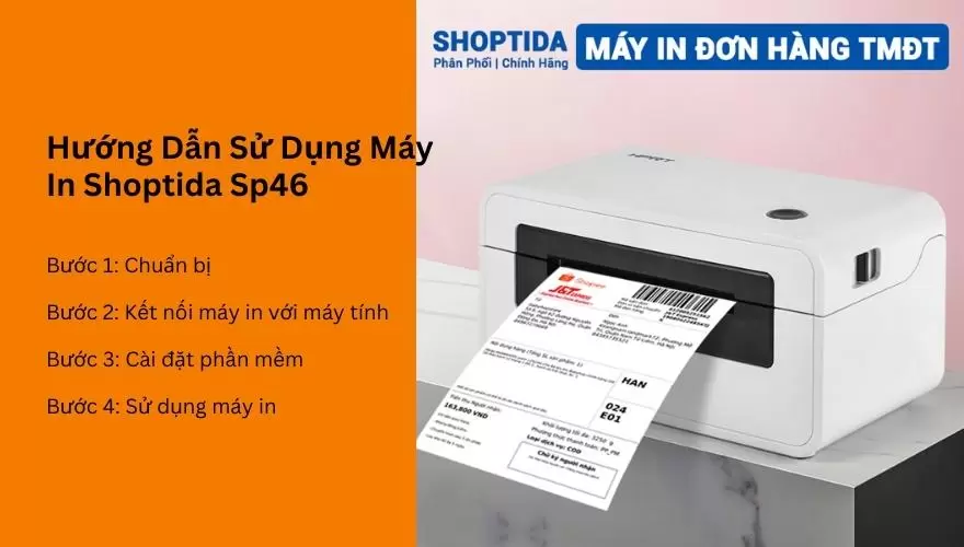 hướng dẫn sử dụng máy in Shoptida SP46
