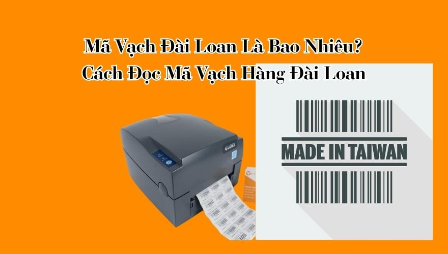 Mã Vạch Đài Loan Là Bao Nhiêu? 