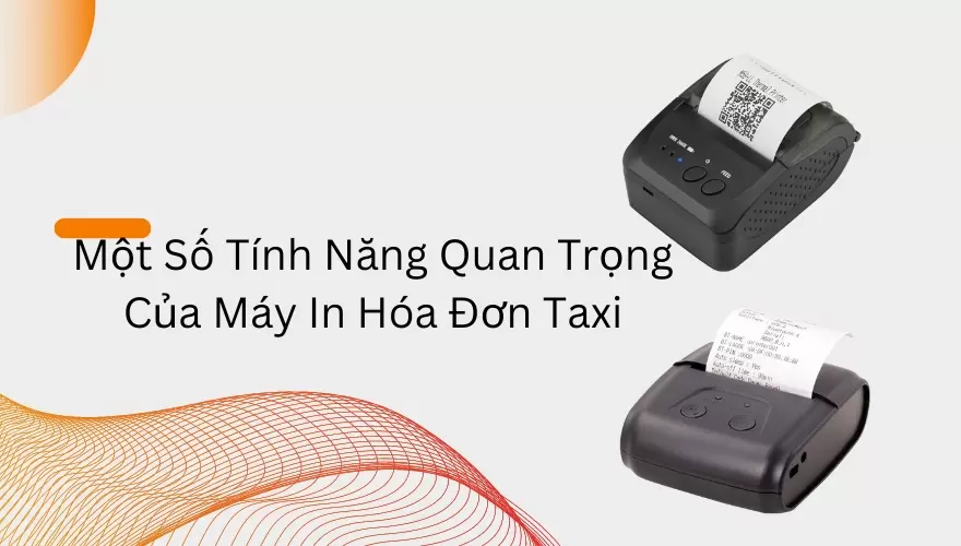 máy in hóa đơn taxi