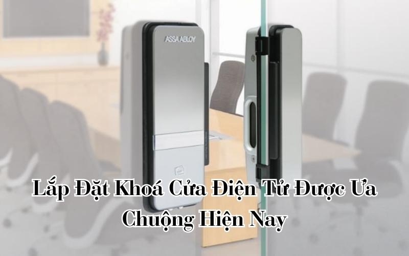 lắp đặt khóa cửa điện tử 