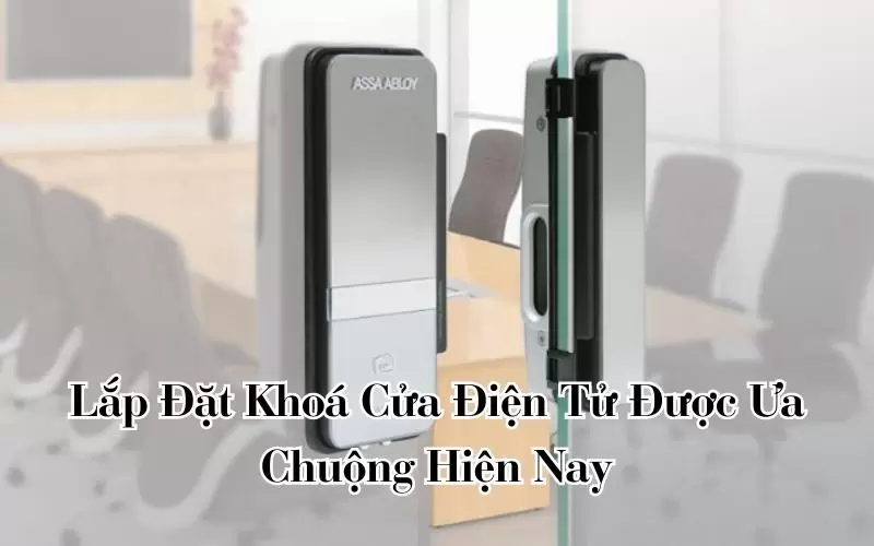 lắp đặt khóa cửa điện tử 