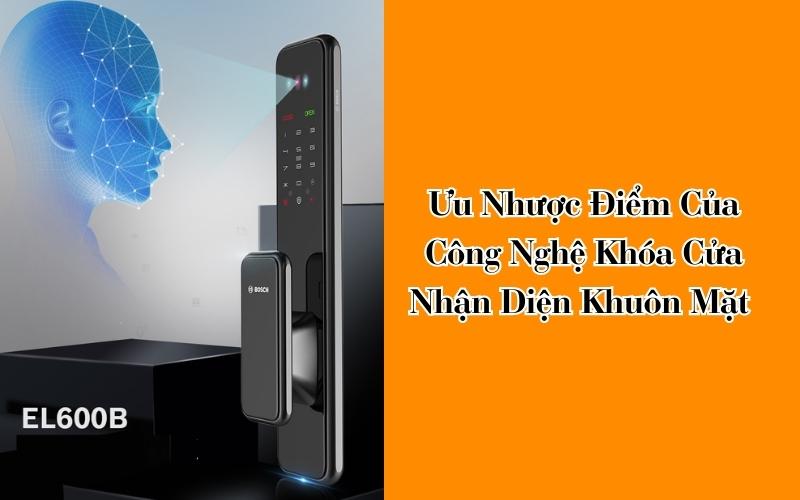 công nghệ khóa cửa nhận diện khuôn mặt 