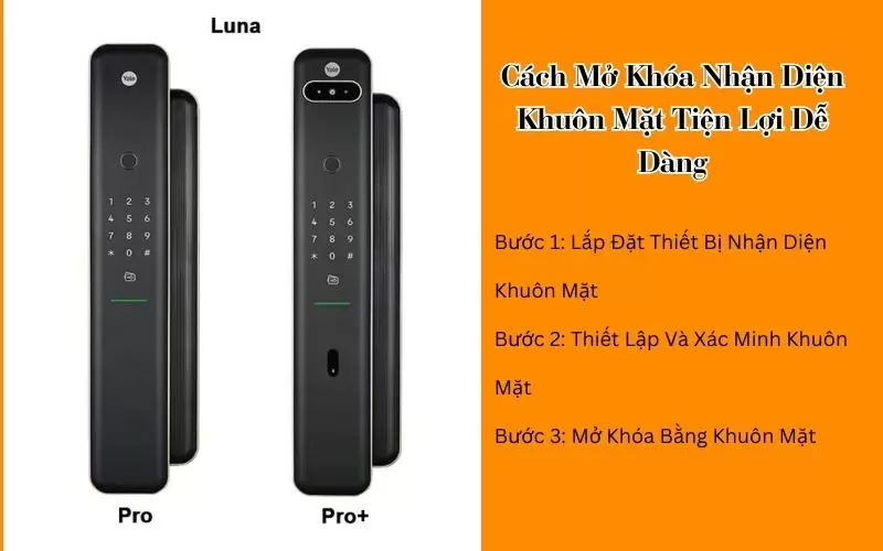 cách mở khóa nhận diện khuôn mặt