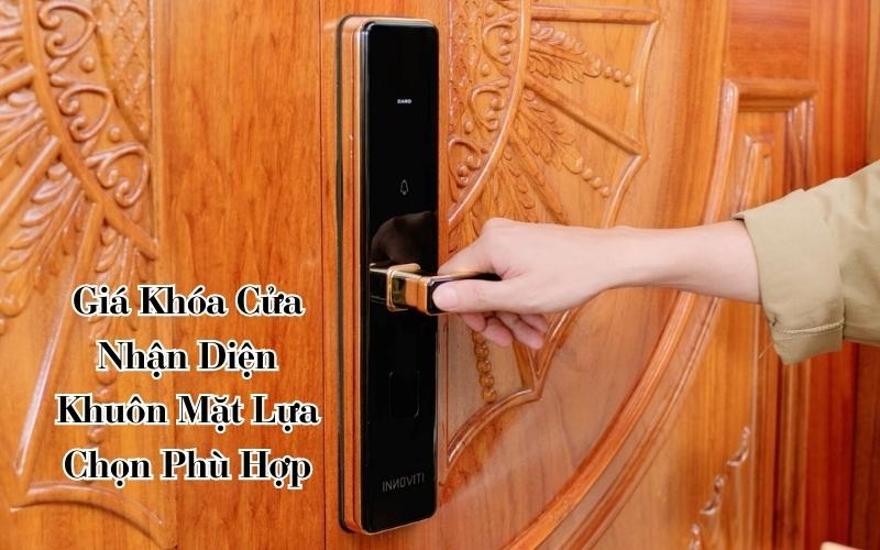giá khóa cửa nhận diện khuôn mặt