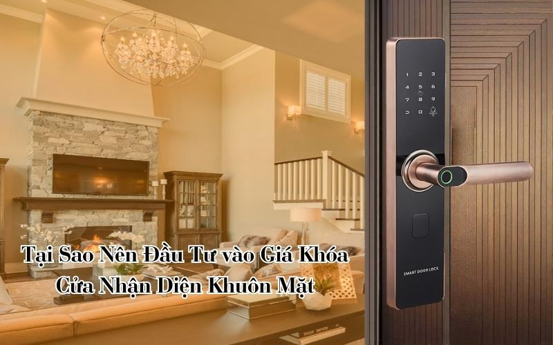 giá khóa cửa nhận diện khuôn mặt