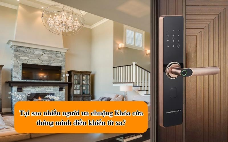 Khóa Cửa Thông Minh Điều Khiển Từ Xa Là Gì?
