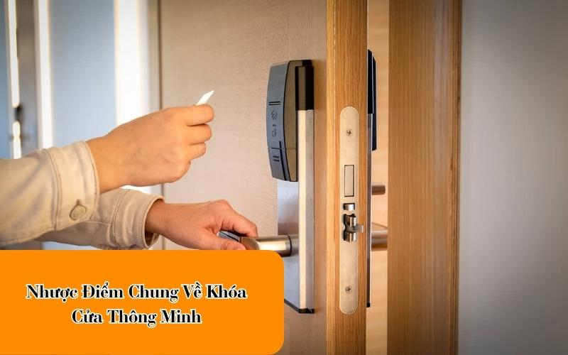 Nhược Điểm Chung Về Khóa Cửa Thông Minh