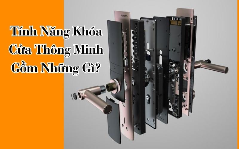 tính năng khóa cửa thông minh