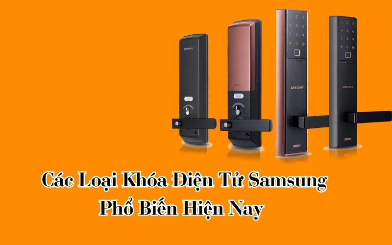 các loại khóa điện tử samsung 