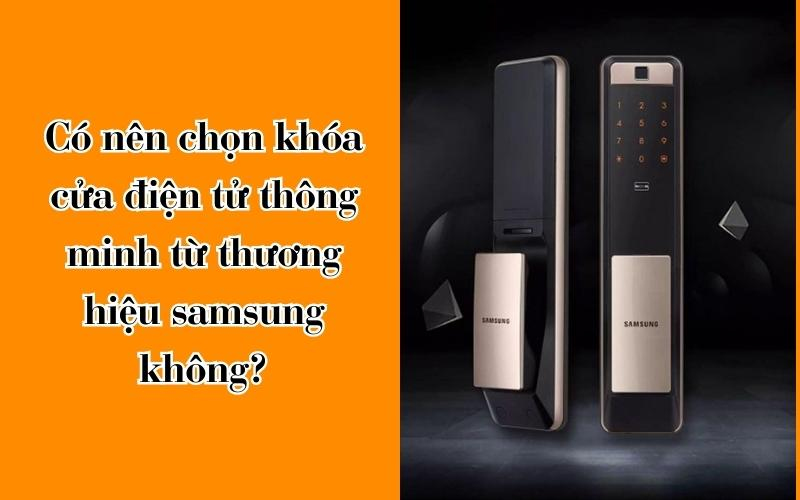 các loại khóa điện tử samsung 