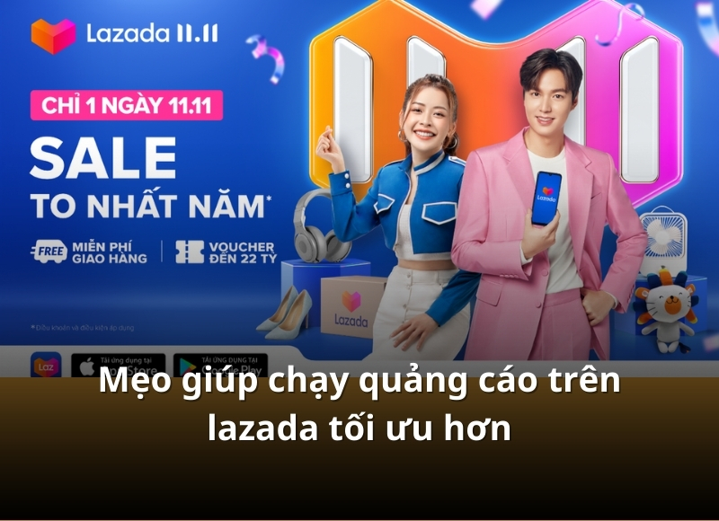 cách chạy quảng cáo lazada