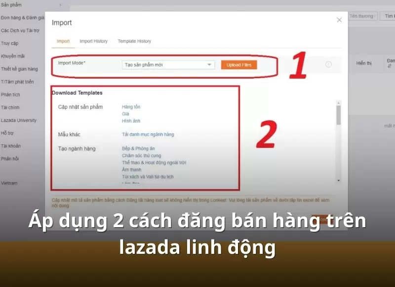 cách đăng bài bán hàng trên lazada