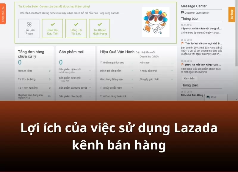 lazada kênh người bán