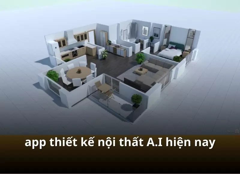 thiết kế nội thất ai