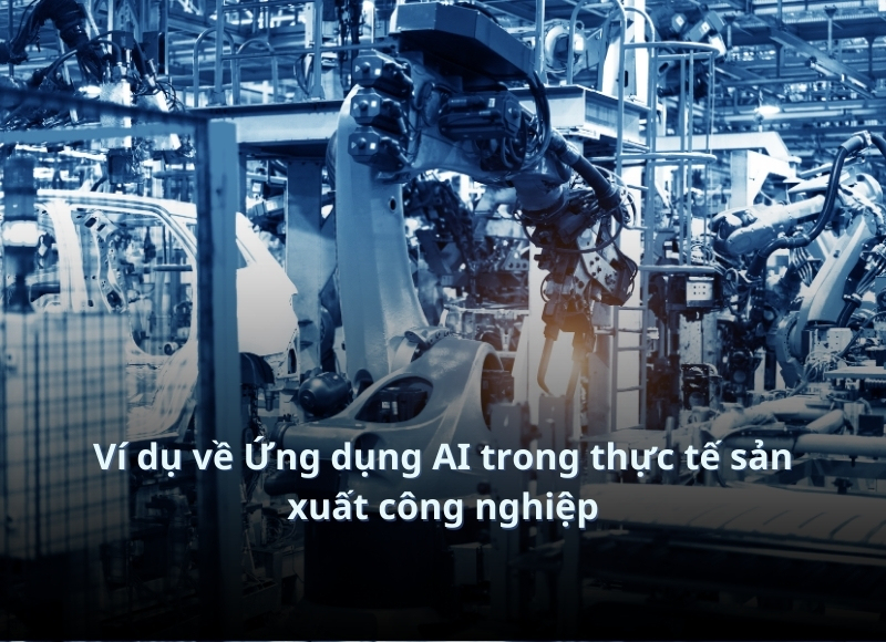 trí tuệ nhân tạo trong sản xuất