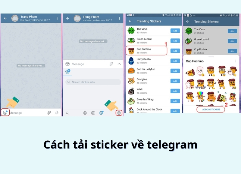 cách cài đặt telegram