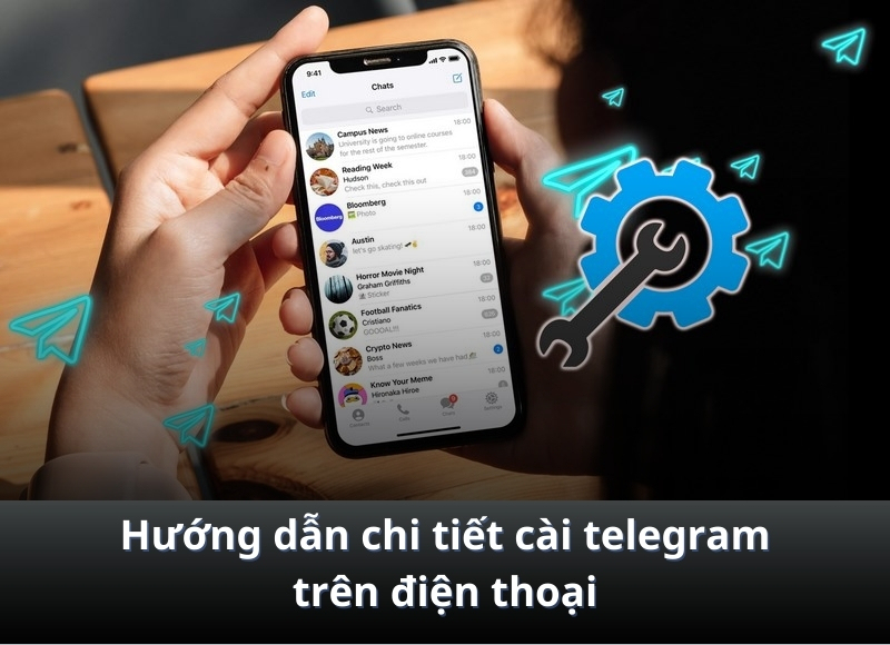 cài telegram trên điện thoại