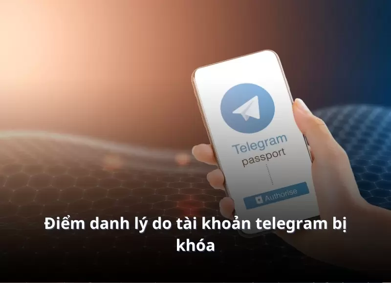 tài khoản telegram bị khóa