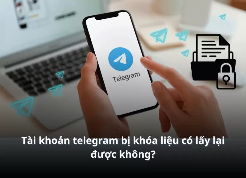 tài khoản telegram bị khóa