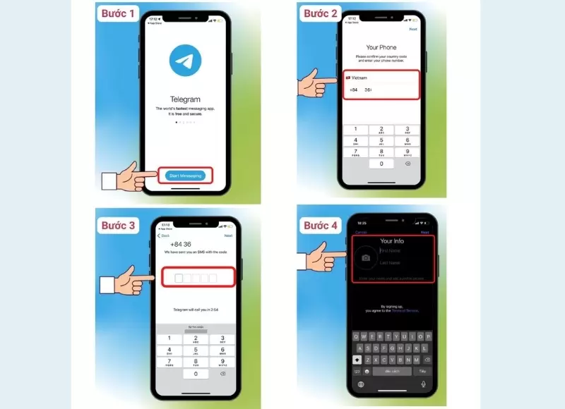 telegram bị lỗi không đăng nhập được